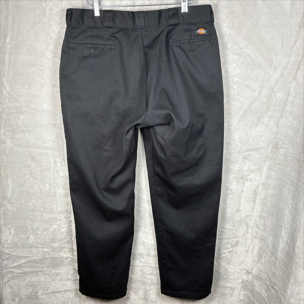 Dickies 874 Original Fit Black Pants Mens 40x32 874BK Straight Leg Pant